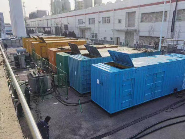 阳江柴油发电机出租案例展示